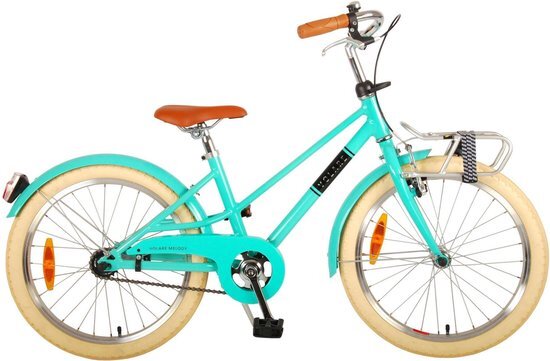 Volare Melody Kinderfiets - Meisjes - 20 inch - Turquoise - Prime Collection