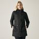 Voltera Regatta Voltera Parka Dames Zwart Waterdicht Ademend Lichtgewicht Wandelen Polyester Herfst/Winter