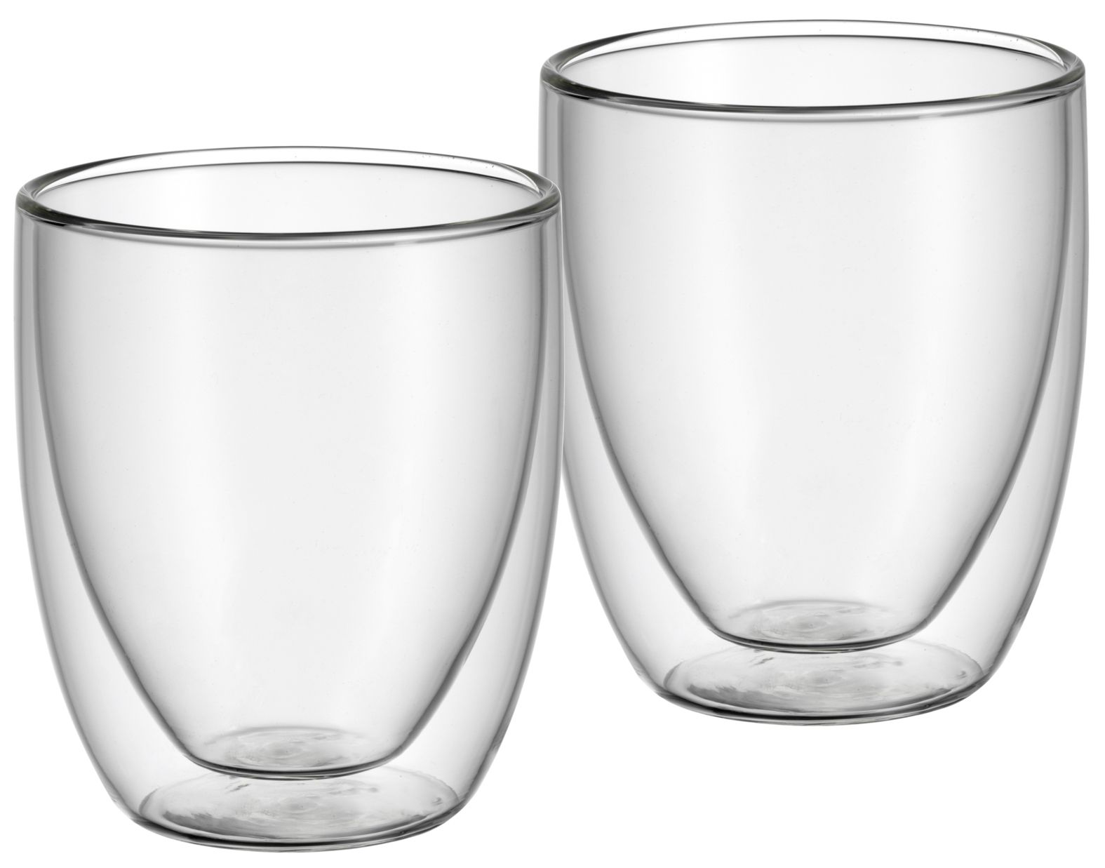 WMF Kult Cappuccino Glazen - 2 stuks - Dubbelwandig - Transparant