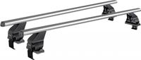 Menabo Omega | Dakkofferhouder Volvo - V70 2013-2016 - Aluminium - Lengte 130 cm - Draagvermogen 50 kg - Set van 2