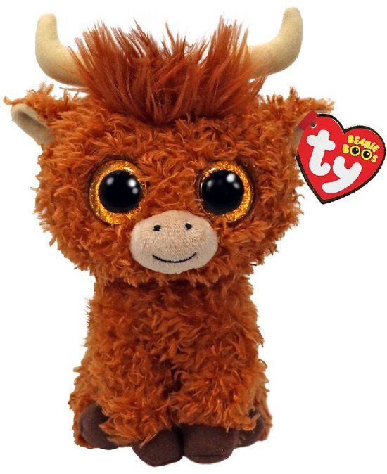 TY Beanie Boos Knuffel Hooglander Alfie 15 cm