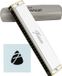 Finesse Harmonica - C Majeur - 24 Gaten - met Koffer - voor Volwassenen & Kinderen - Argent