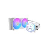 Cooler Master MasterLiquid Atmos II LCD Processor Kit voor vloeistofkoeling 12 cm Wit