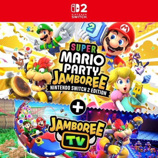 Nintendo Super Mario Party Jamboree + Jamboree TV – Nintendo Switch 2 Edition - Upgrade Pack