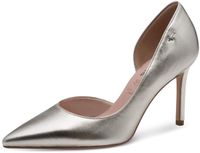 Tamaris Dames Pumps 1-22429-46 Metallic Leer Naaldhak Puntige Neus 8 cm en hoger