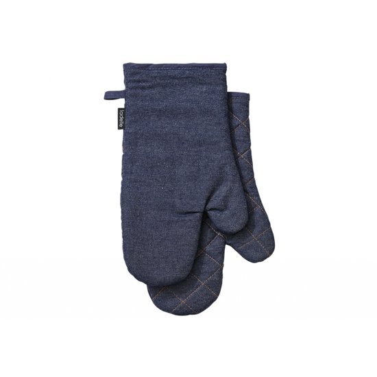 Ladelle Ovenhandschoenen - Denim Blue 2 stuks