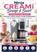 Ninja CREAMi Scoop & Swirl – Zuckerarm & High Protein Eiscreme, Softeis, Gelato, Sorbet & Milchshakes – schnelle Rezepte mit Mix-Ins, Saucen & Topping