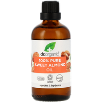 Dr. Organic Zoete Amandelolie 100% Puur - 100ml