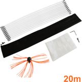 Maxblast Nylon brosse électrique pour cheminée - 20 mètres