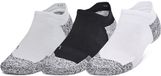 Under Armour Armourdry Pro Invisible Socks 3 Pairs Black EU 47 1/2-50 1/2 Men,Women