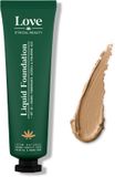 Love Ethical Beauty Natural Liquid Foundation SPF30 Middelgrote roos 30 ml