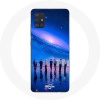 Maniacase Hoesje voor Samsung Galaxy A71 Bangtan Sonyeondan BTS World Tour 2022