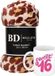 Bellatio Design Cadeau verjaardag 16 jarige/ Sweet 16 set - Fleece plaid/deken panter print met Sweet 16 mok