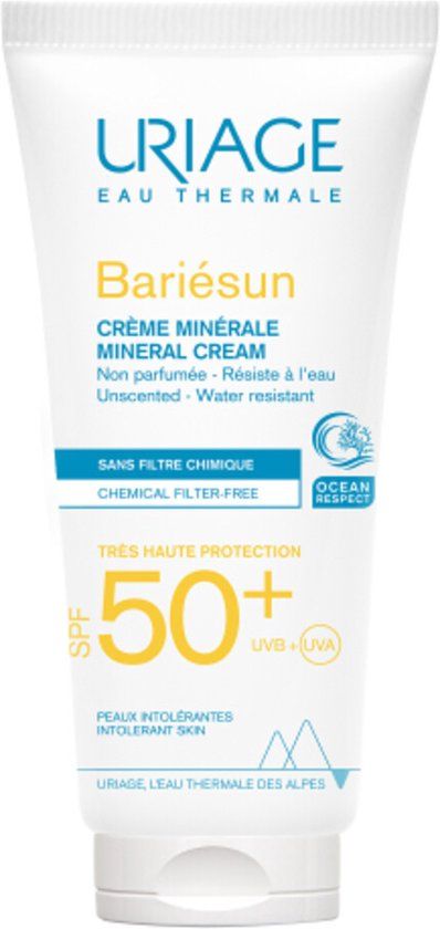 Uriage Bariésun Mineral Face & Body Cream SPF 50+ - 100ml