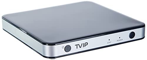 TVIP S-Box v.605 IPTV 4K HEVC HD Android 6.0 Linux Multimedia Streamer 1GB RAM 8GB eMMC, MicroSD, 5GHz WLAN