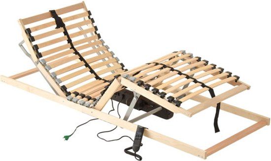 vidaXL Lattenbodem elektrisch 7 zones 100x200 cm