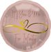 Folat Folieballon Infinity Love - 45 cm Roze