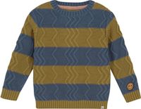 Noppies Trui Rainelle - Stripe Pattern Dark Blue - Maat 104