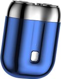 Merkloos Reisscheerapparaat - Draagbaar scheerapparaat - Grooming onderweg - Waterdicht en USB oplaadbaar - Compact formaat - Zwart
