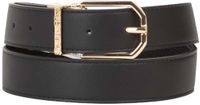 VALENTINO Double Belt W115 Nero / Oro zwart