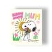 Pinda's Peanuts Pinda's Verjaardag Wensen Mama Card, Snoopy Gelukkige Verjaardag Mummie Kaart, Leuke Nostalgische Klassieke TV Cartoon Illustratie