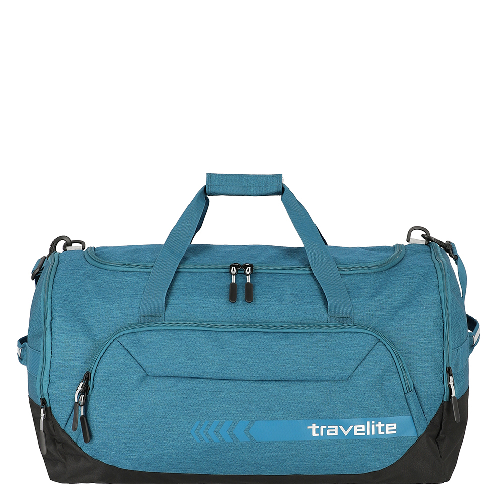 travelite Kick Off Duffle L petrol Weekendtas Blauw