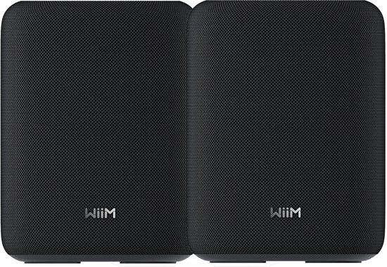WiiM Sound LITE Twin Pack Draadloze stereoluidspreker Wit 100 W