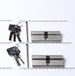 Oxloc Profielcilinder dubbel per 2 gelijksluitend 40t40 - 8714678008702