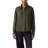 Levi's Iconic Western Lightweight Shirt Dames Groen Maat S