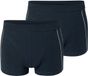 Schiesser Koffer Comfort Fit Blauw Effen Mannen 3XL
