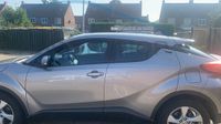 HEKO Team Heko Zijwindschermen donker getint tbv Toyota C-HR (type1) - 5-deurs model bouwjaar 2016-2023 set tbv 4 deuren, V + A ramen