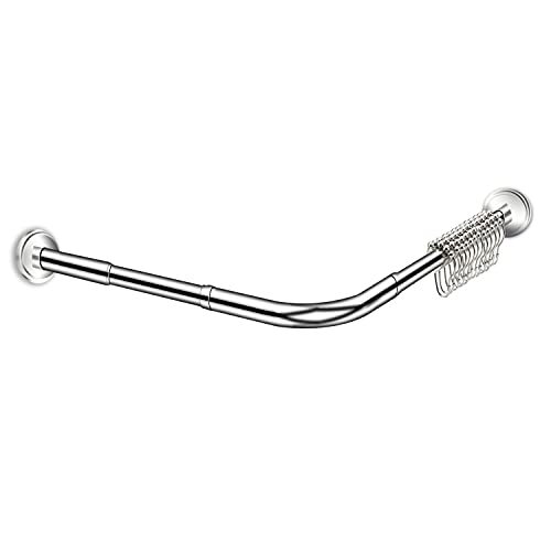 Begleri Begeri L douchegordijnstang, douchegordijnroede zonder boren