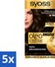 Syoss Oleo Intense Coloration pour cheveux 3-10 Brun Intense 115ml x 5