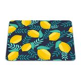 Bonamaison Rechthoekige muismat met digitale print, antislip onderkant, voor kantoor en thuis, 22 x 18 cm