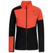 Rock Experience Edna Mock Neck Fz Woman Fleece dames Lange trui