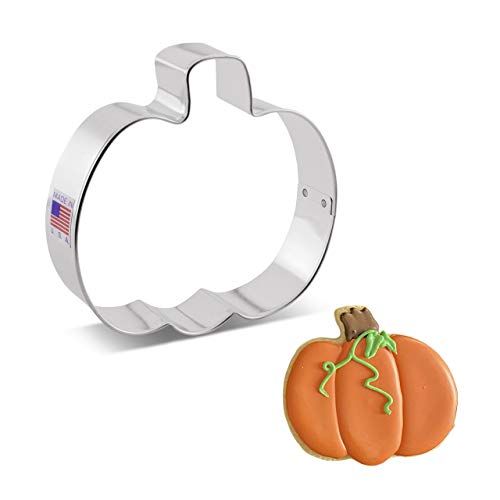 Ann Clark Cookie Cutters Pumpkin Cookie Cutter, 4" - 0871458003055