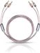 Oehlbach Twin Mix One B 300 audio kabel 3 m Banaan Transparant