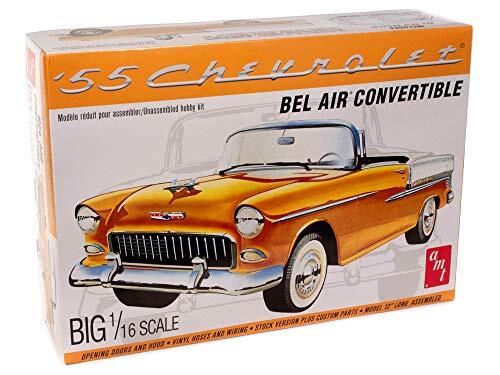 AMT ERTL AMT AMT1134/06 1/16 1955 Chevy Bel Air Convertible modelbouwset, verschillende kleuren