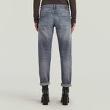 G-Star Kate Boyfriend Wmn Dames Jeans 30/34 Katoen Elastaan worn in electric blue destroyed