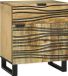 vidaXL Nachtkastje Naturel 50 x 33 x 60 cm Bewerkt hout
