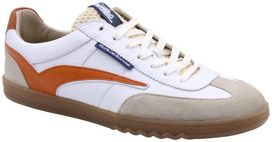 Floris van Bommel Sfm-10224 De Zaler Sneakers - Leer - Heren - Wit - Maat 42