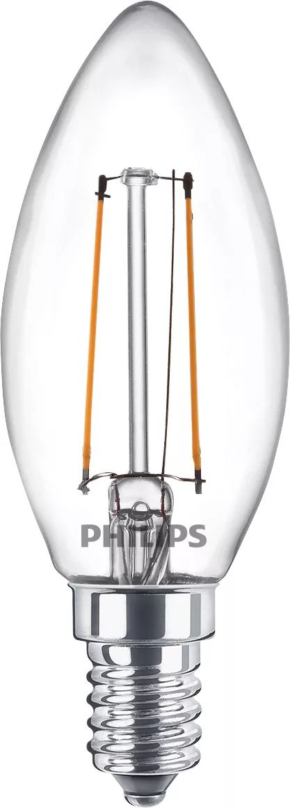 Philips Hue Philips LED Classic Kaarslamp E14 - 2W - 250lm - 2700K - Warm Wit