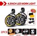 Éclairage LED supplémentaire pour moto