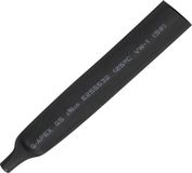 TRU COMPONENTS 1566761 Krimpkous zonder lijm Zwart 9 mm 4.50 mm Krimpverhouding:2:1 10 m