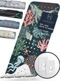 HOMERELLA Badmat antislip voor kinderen - Boho Reef - 100x40cm - PVC