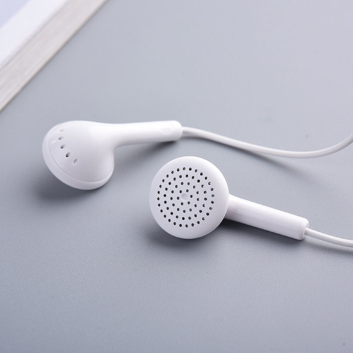 Huawei Y6 Wired Earphones Oortjes Ecouteur met Microfoon Wit
