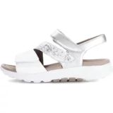 Gabor Rollingsoft Wind Sandales en cuir de cerf nacré femme