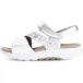 Gabor Rollingsoft Wind Sandales en cuir de cerf nacré femme