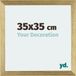 yd. Your Decoration - Fotolijst 35x35 cm - MDF - Goud Glans - Mura