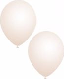 Bellatio Decorations party ballonnen - 50x stuks - transparant - 27 cm